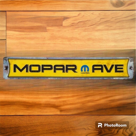 MOPAR AVE - Vintage Style Metal Sign - Chrysler/Dodge/Plymouth - New Sealed - Picture 2 of 6